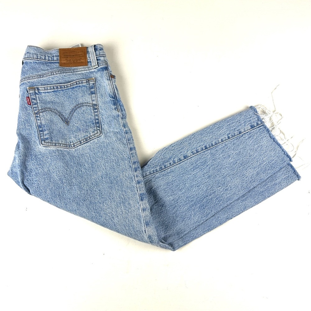 Levi's Light Blue Straight Leg Jeans